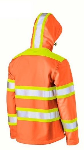 Picture of Bisley, Taped Bouble Hi Vis Softshell Jacket